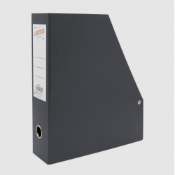 LEIZER ΑΡΧΕΙΟΘΗΚΗ FIBER 28x32x8cm ΓΚΡΙ