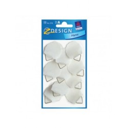 PICTURE HANGERS 30MM ΔΙΑΜΕΤΡΟΣ ΚΑΡΤΕΛΑ 8 ΤΕΜΑΧΙΩΝ 3732 Z-DESIGN