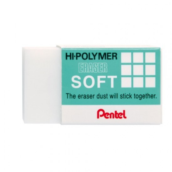 Γόμα HiPolymer Soft Pentel Μεσαία