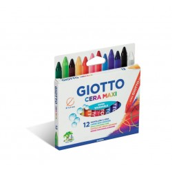 Giotto Cera Maxi Κηρομπογιές 12τμχ
