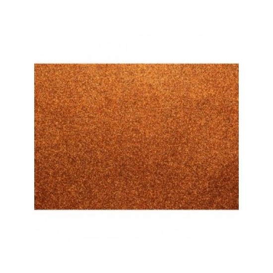 ΧΑΡΤΟΝΙ GLITTER 50 X 70CM 300GR ΧΡΩΜΑ COPPER (ΧΑΛΚΟΥ) 