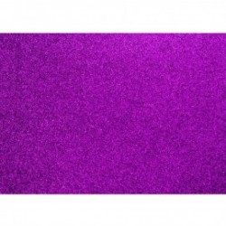  ΧΑΡΤΟΝΙ GLITTER 50 X 70CM 300GR ΧΡΩΜΑ ΜΩΒ 