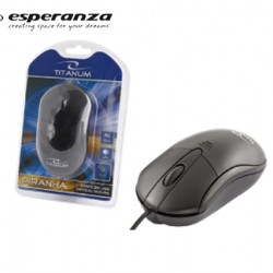 ESPERANZA ΠΟΝΤΙΚΙ USB TITANUM TM-107K ΜΑΥΡΟ