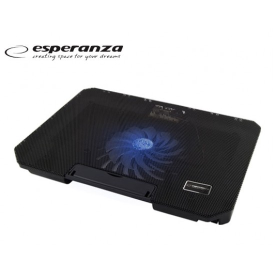 ESPERANZA ΒΑΣΗ ΓΙΑ LAPTOP COOLER ΜΑΥΡΟ