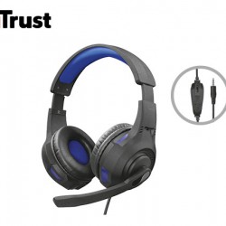 TRUST GAMING ΑΚΟΥΣΤΙΚΑ ΕΝΣΥΡΜΑΤΑ ΓΙΑ PS4 GXT 307B RAVU ΜΠΛΕ