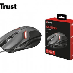 TRUST GAMING ΠΟΝΤΙΚΙ OPTICAL ΕΝΣΥΡΜΑΤΟ 2000 DPI ZIVA ΜΑΥΡΟ