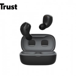 TRUST ΑΚΟΥΣΤΙΚΑ ΑΣΥΡΜΑΤΑ BLUETOOTH ΜΕ ΒΑΣΗ ΦΟΡΤΙΣΗΣ NIKA COMPACT ΜΑΥΡΑ