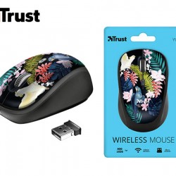 TRUST ΠΟΝΤΙΚΙ ΑΣΥΡΜΑΤΟ 2.4 GHZ/1600 DPI Yvi PARROT