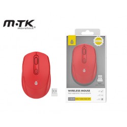 ΜΤΚ ΠΟΝΤΙΚΙ ΑΣΥΡΜΑΤΟ OPTICAL 4D 2.4GHz/800/1000/1600 DPI NG6047 ΚΟΚΚΙΝΟ