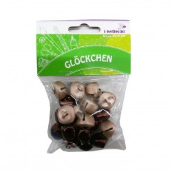 ΚΟΥΔΟΥΝAΚΙΑ ΜΕ ΟΠΗ ΧΡΩΜΑ ΡΟΖ MAT - GLOSSY ΣΕΤ 20 ΤΕΜΑΧΙΩΝ 19 MM I-MONDI * CN *