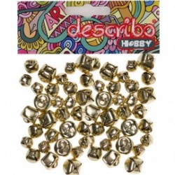 ΚΟΥΔΟΥΝAΚΙΑ ΜΕ ΟΠΗ ΧΡΩΜΑ ΧΡΥΣΟ ΣΕΤ 30 ΤΕΜΑΧΙΩΝ 12 MM 10 MM 8 MM DESCRIBO * CN *