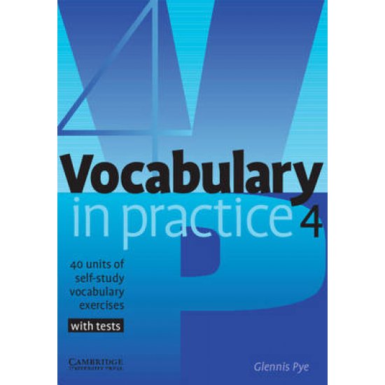 VOCABULARY IN PRACTICE 4 SB