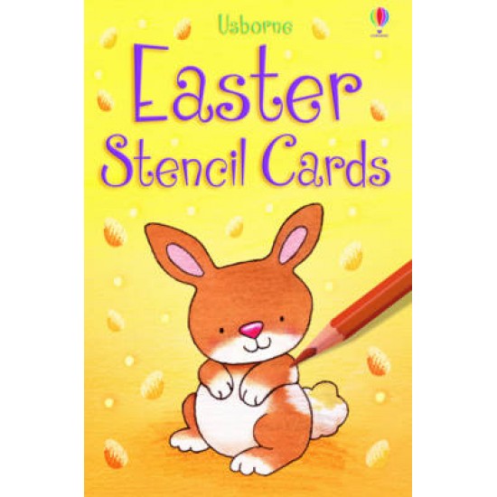 USBORNE ACTIVITY CARDS : EASTER STENCIL CARDS