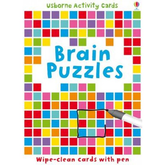 USBORNE ACTIVITY CARDS : BRAIN PUZZLES