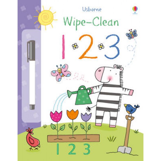 USBORNE WIPE-CLEAN : 123 PB