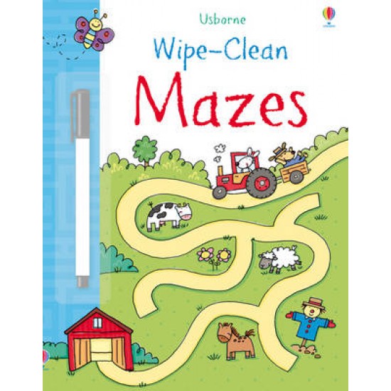 USBORNE WIPE-CLEAN : MAZES PB