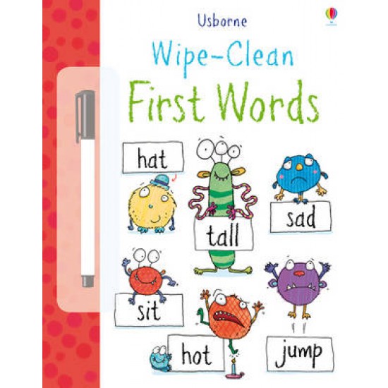 USBORNE WIPE-CLEAN : FIRST WORDS PB