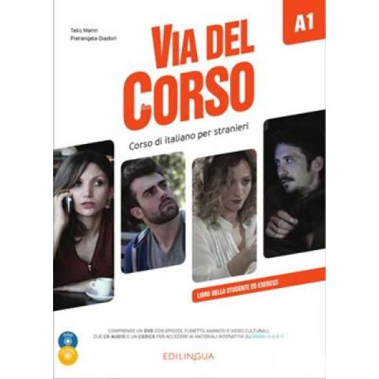 VIA DEL CORSO A1 STUDENTE ED ESERCIZI (+ CD + DVD)