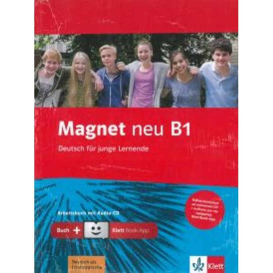 MAGNET B1 ARBEITSBUCH (+ CD) +KLETT BOOK APP NEU