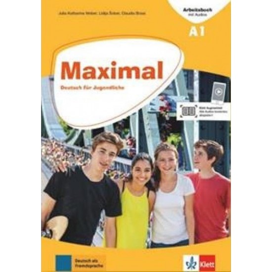 MAXIMAL A1 ARBEITSBUCH (+mit Audios online + Klett Book-App)