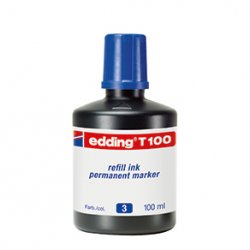 ΜΕΛΑΝΙ ΕΠΑΝΑΓΕΜΙΣΗΣ ΜΑΡΚΑΔΟΡΩΝ T-100 EDDING ΜΠΛΕ