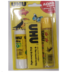 UHU SET 3 ΤΕΜΑΧΙΩΝ