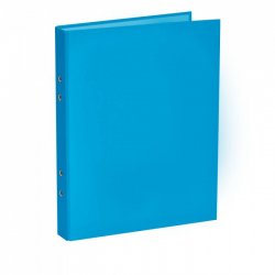 ΣΧΟΛΙΚΟ ΝΤΟΣΙΕ P.P. με 2 κρίκους 17 X 25 γαλάζιο