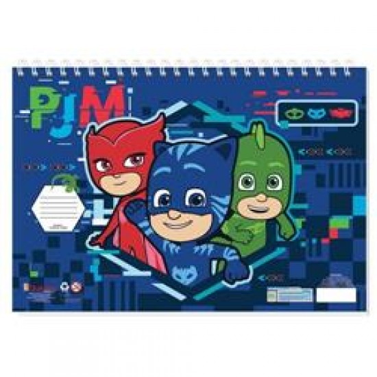 ΜΠΛΟΚ ΖΩΓΡΑΦΙΚΗΣ 23Χ33 40 ΦΥΛΛΩΝ PJ MASKS