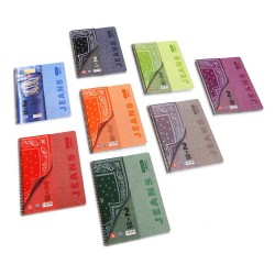 Τετράδια σπιράλ Jeans Α4  3 θεμάτων