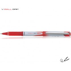 PILOT ΜΑΡΚ. V-BALL GRIP 0.5 ΚΟΚΚΙΝΟΣ 12Τ.
