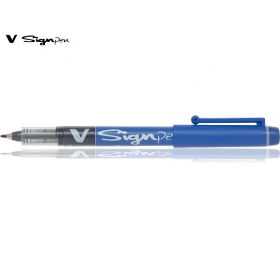 PILOT ΜΑΡΚ. V-SIGNPEN 0.6 ΜΠΛΕ