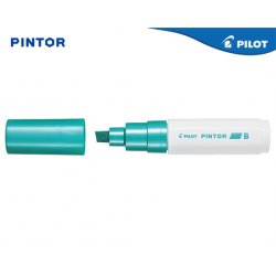 PILOT ΜΑΡΚ.PAINT PINTOR BROAD ΜΕΤ.ΠΡΑΣΙΝΟ