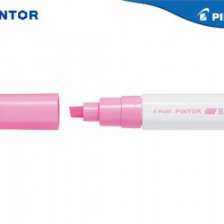 PILOT ΜΑΡΚ.PAINT PINTOR BROAD ΡΟΖ