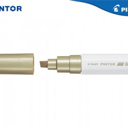 PILOT ΜΑΡΚ.PAINT PINTOR BROAD ΧΡΥΣΟ