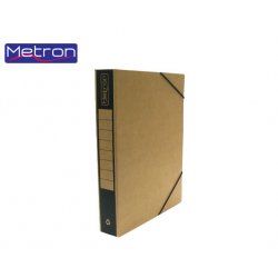 METRON ΚΟΥΤΙ ΛΑΣΤ.ΟΙΚ.ΡΑΧΗ ΧΡΩΜ. 25x33x5 Β ΜΑΥΡΟ
