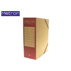 METRON ΚΟΥΤΙ ΛΑΣΤ.ΟΙΚ.ΡΑΧΗ ΧΡΩΜ.25x33x12 Β ΚΟΚΚΙΝΟ