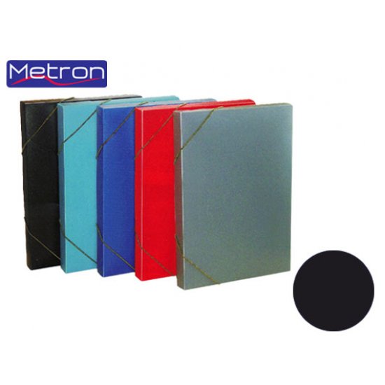 METRON ΚΟΥΤΙ ΛΑΣΤΙΧΟ 25x35x3 ΜΑΤ ΜΑΥΡΟ