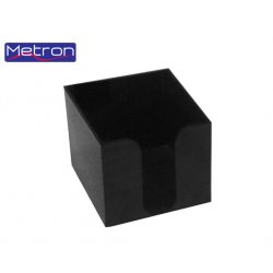 METRON ΚΥΒΟΣ ΚΕΝΟΣ ΠΛΑΣΤΙΚΟΣ ΜΑΥΡΟΣ