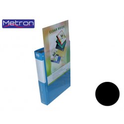 METRON ΣΟΥΠΛ 100 ΘΕΣΕΩΝ ΜΕ ΕΞΩΦΥΛΛΟ Α4 ΜΑΥΡΟ