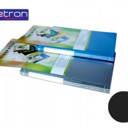 METRON ΣΟΥΠΛ 20 ΘΕΣΕΩΝ ΜΕ ΕΞΩΦΥΛΛΟ Α4 ΜΑΥΡΟ