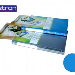 METRON ΣΟΥΠΛ 20 ΘΕΣΕΩΝ ΜΕ ΕΞΩΦΥΛΛΟ Α4 ΜΠΛΕ