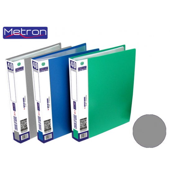 METRON ΣΟΥΠΛ 40 ΘΕΣΕΩΝ Α4 CLASSIC ΓΚΡΙ