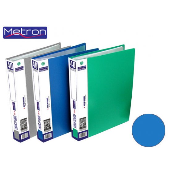 METRON ΣΟΥΠΛ 40 ΘΕΣΕΩΝ Α4 CLASSIC ΜΠΛΕ