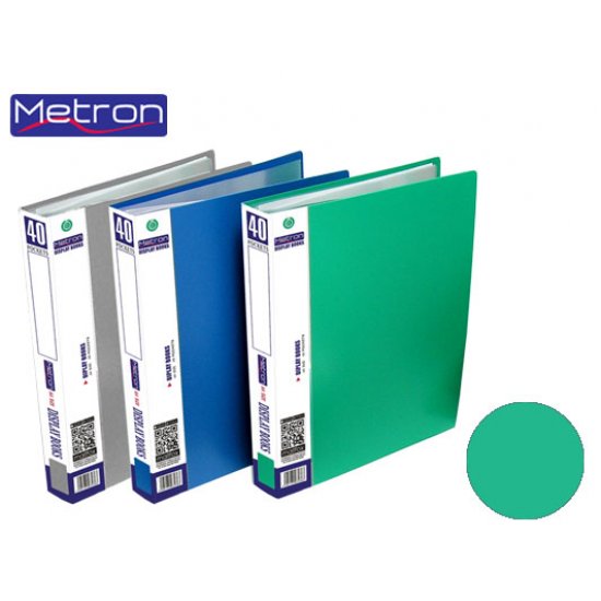 METRON ΣΟΥΠΛ 40 ΘΕΣΕΩΝ Α4 CLASSIC ΠΡΑΣΙΝΟ