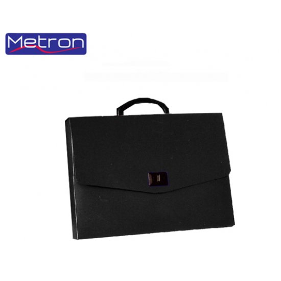 METRON ΤΣΑΝΤΑ ΣΧΕΔΙΟΥ 26x35x5 ΜΑΥΡΗ