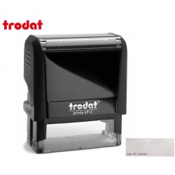TRODAT ΣΦΡΑΓΙΔΑ 47x18 PRINTY 4912 ΜΑΥΡΗ