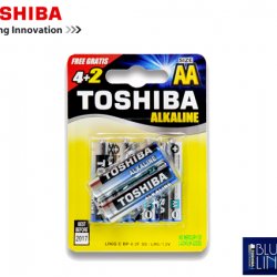 TOSHIBA ΜΠΑΤΑΡΙΕΣ LR 06 (AA) ALKALΙΝΕ  4+2Τ.