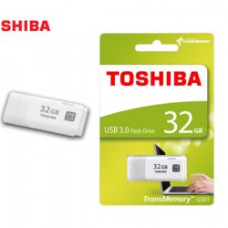TOSHIBA FLASH DRIVE USB 3.0 32GB HAYABUSA U301 ΑΣΠΡΟ 400028