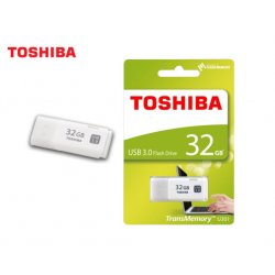 TOSHIBA FLASH DRIVE USB 3.0 32GB HAYABUSA U301 ΑΣΠΡΟ 400028