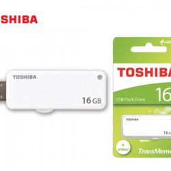 TOSHIBA FLASH DRIVE USB 2.0 16GB YAMABIKO U203 ΛΕΥΚΟ